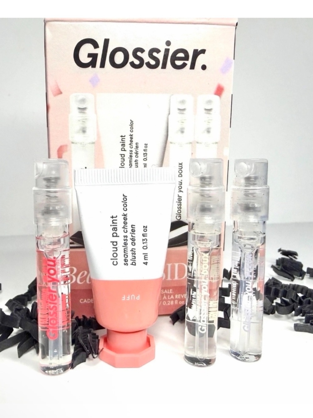 Glossier Sephora Beauty Insider Birthday Gift CLOUD PAINT , YOU, DOUX, FLUER EDP
